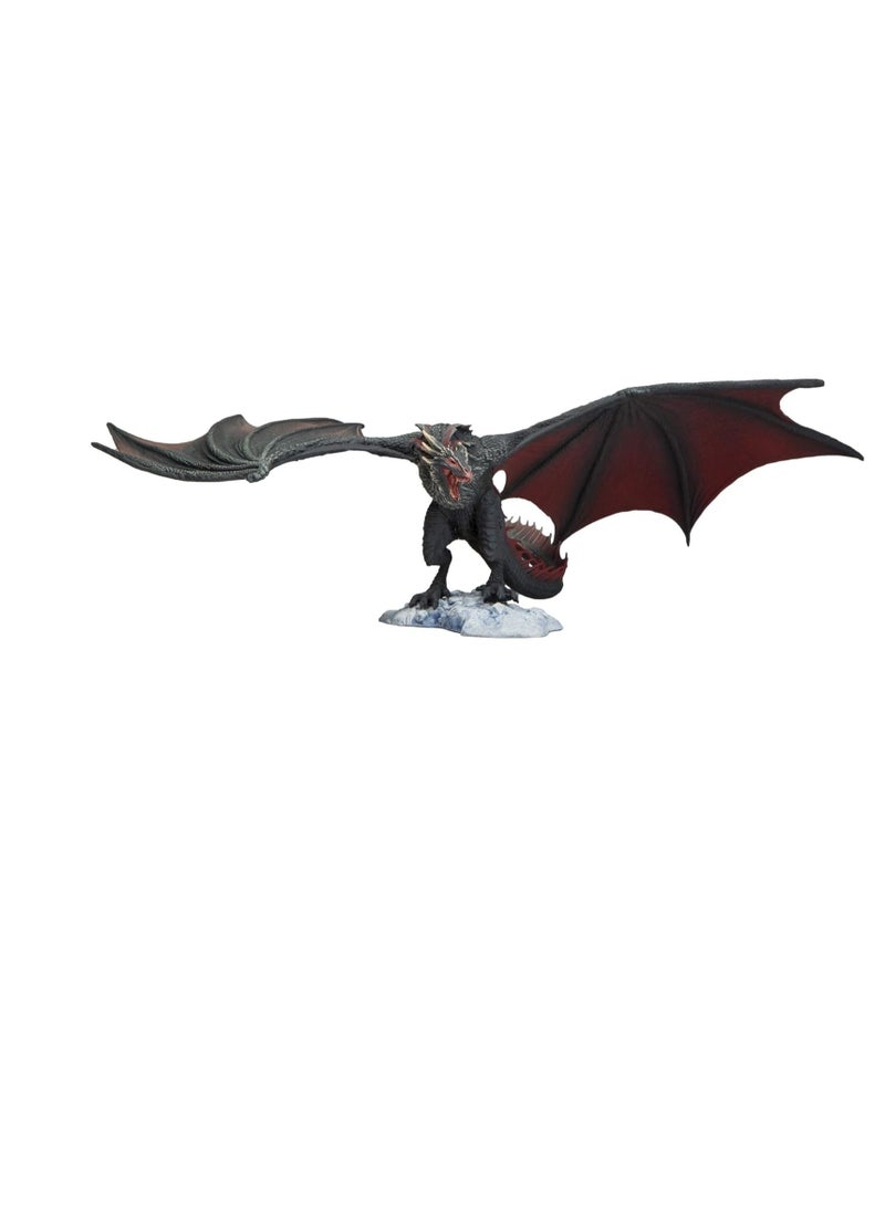 McFarlane Game of Thrones Ice Dragon Black Dragon Action Figure Model Ornament Box (19cm) - Image 1
