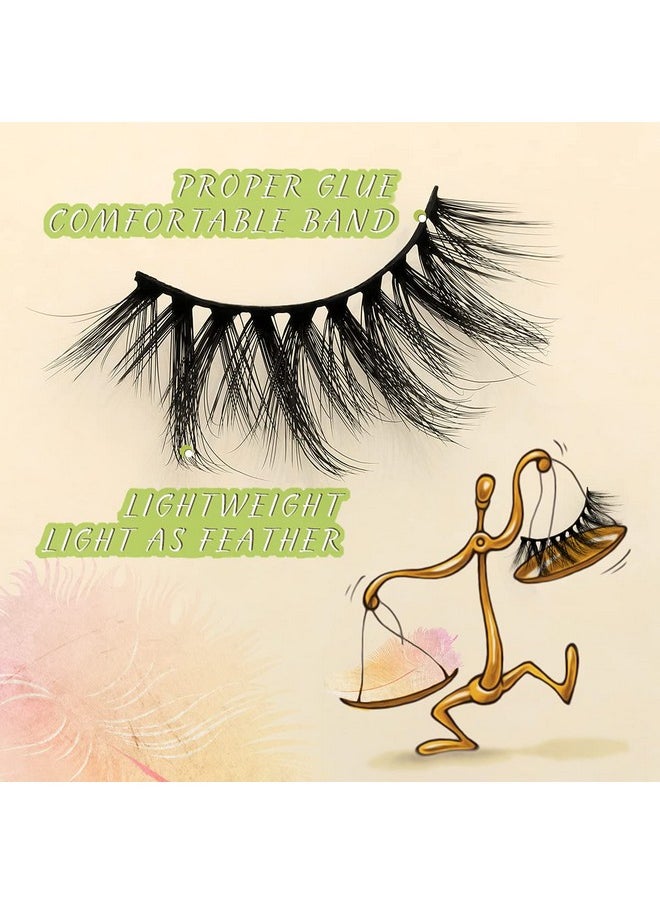 FARRED - Wholesale Faux Mink Lashes Bulk 50 Boxes 10 Styles Eyelashes Volume Lashes 10 Portable Individual Boxes 10-20Mm Mixed Natural Look Lash 3D False Eyelashes - Image 1