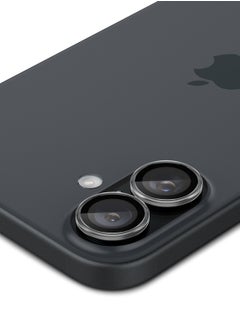 Spigen GLAStR EZ Fit Optik Pro for iPhone 16 and iPhone 16 PLUS Camera Lens Protector [2 PACK] - Crystal Clear  - Image 5