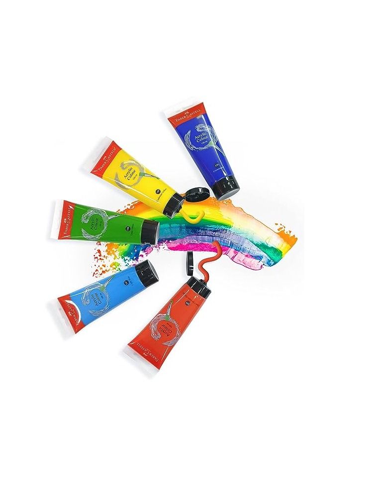 FABER-CASTELL Acrylic Color Paint 120ml Purple Violet - Image 2