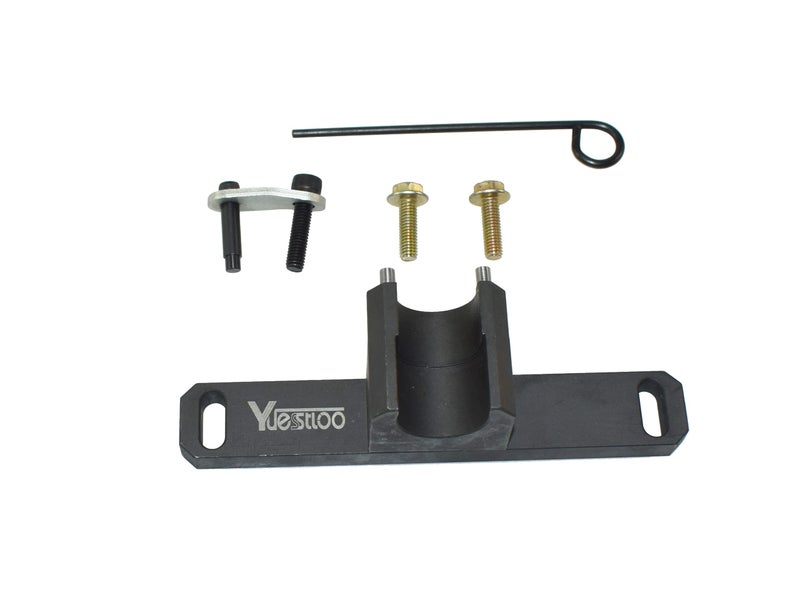 Yuesstloo أداة قفل لوحة مرنة لحامل العجلة الطائرة Yuesstloo 2801 ومجموعة إصلاح ختم الزيت 7676 مع أداة محاذاة عمود التوازن ومضخة الزيت، متوافقة مع محركات BMW N20 N26 - Image 5