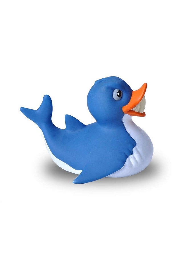 Wild Republic Rubber Ducks, Bath Toys, Kids Gifts, Pool Toys, Water Toys, Shark, 4" - Image 3