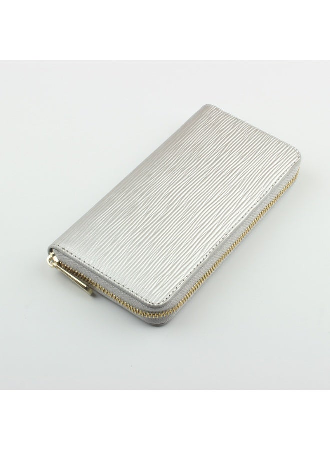 Mark Fairwhale New Water Ripple Long Leather Wallet 