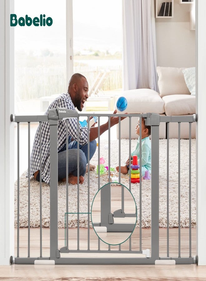 Babelio Baby Gate Spring Lock, Safety Gate Accessories for Kids and Pets, Disassembled and Replaced, Gray - Image 2