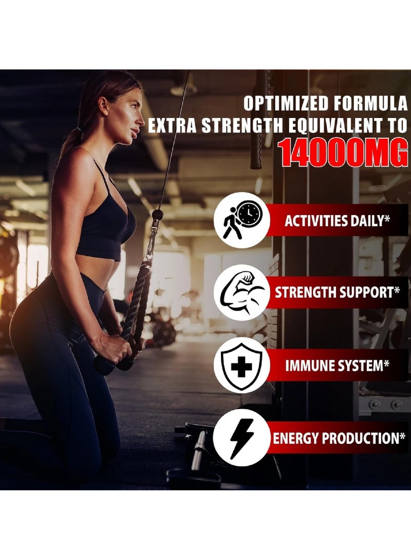 agobi Testosterone Extra Strength For Athletes - 60 Capsules - Image 4