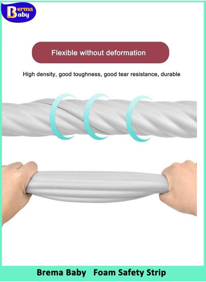 Berma Baby 1/2/4/10PCS Edge Corner Protector Baby Proofing 6.6ft (2M)  Clear Soft Corner Protectors Baby Proof, Furniture Corner Guard & Edge Safety, Edge Protector for Table and Fireplace  - Image 2