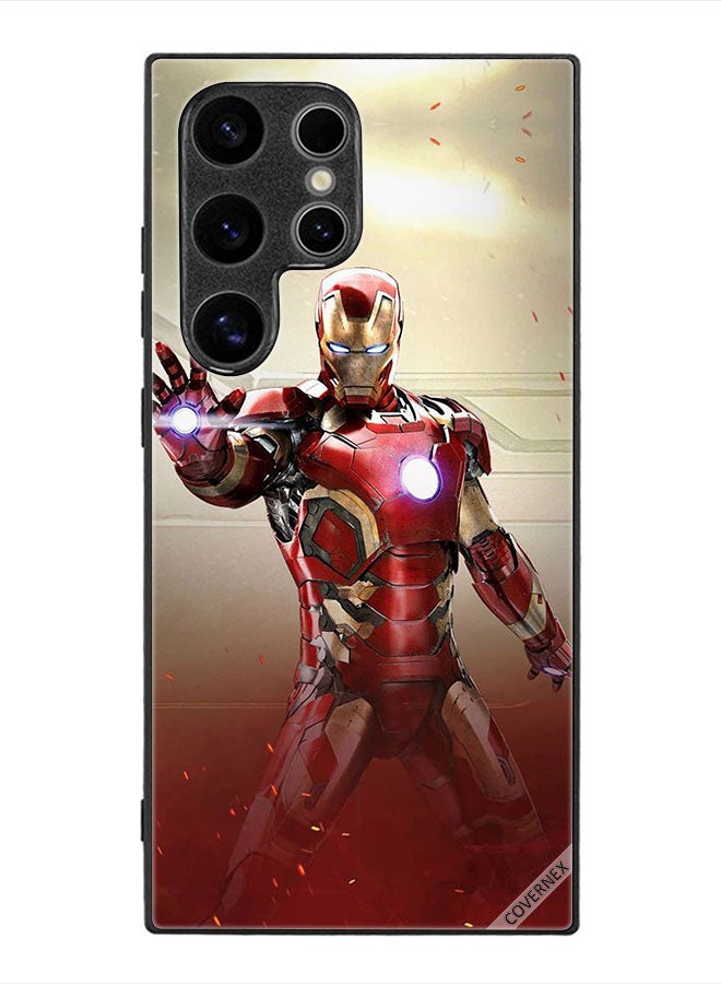 Covernex Protective Case Cover For Samsung Galaxy S24 Ultra Iron Man Defense - Image 1
