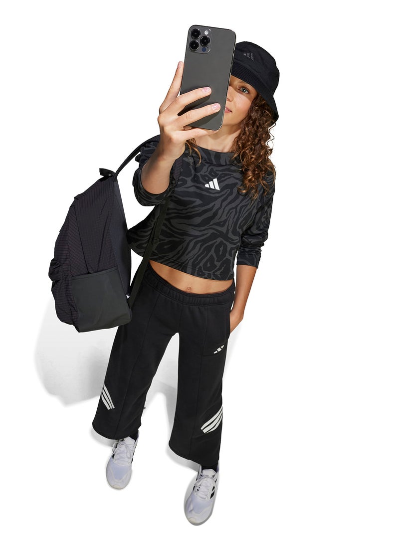 adidas كنزات رياضية قصيرة للأطفال أيقونات المستقبل - Image 4