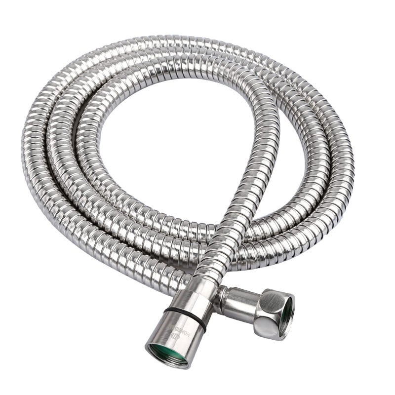 HOMEIDEAS 60 inches Shower Hose 5 feet Long 304 Stainless Steel Handheld Shower Head Hose Replacement Flexible Hose Extension - Image 2