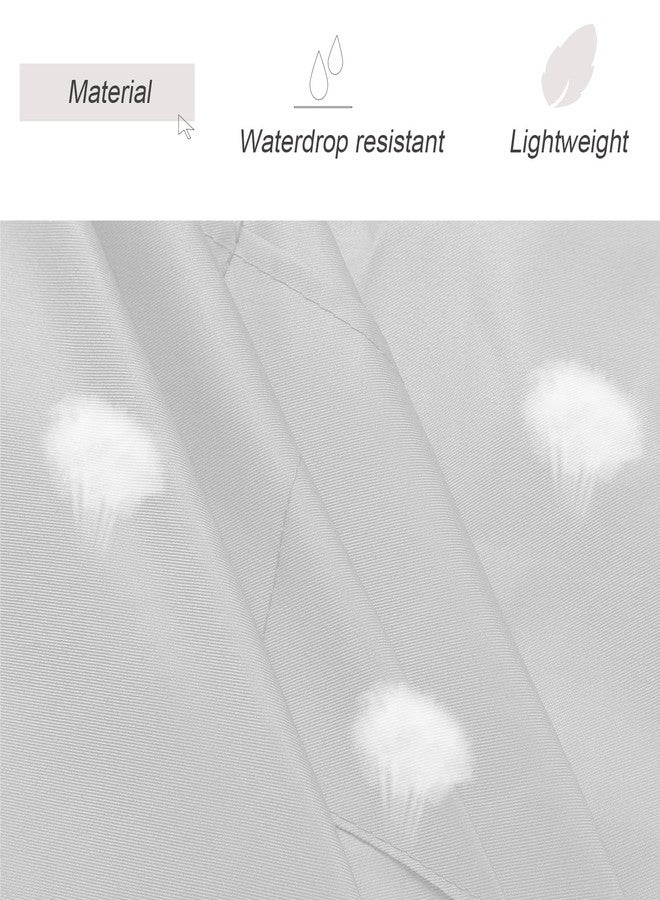 multifuns 12 pcs White Aprons Bulk Waterdrop Resistant for Women Men Kitchen Cooking Grilling Aprons with 2 Pockets (24x28 inch, White - Image 5