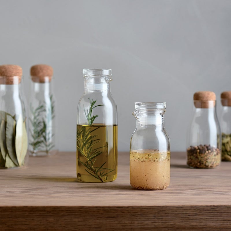 KINTO BOTTLIT 27686 Dressing Bottle, 4.1 fl oz (130 ml), Microwave and Dishwasher Safe, Heat-resistant Glass - Image 2