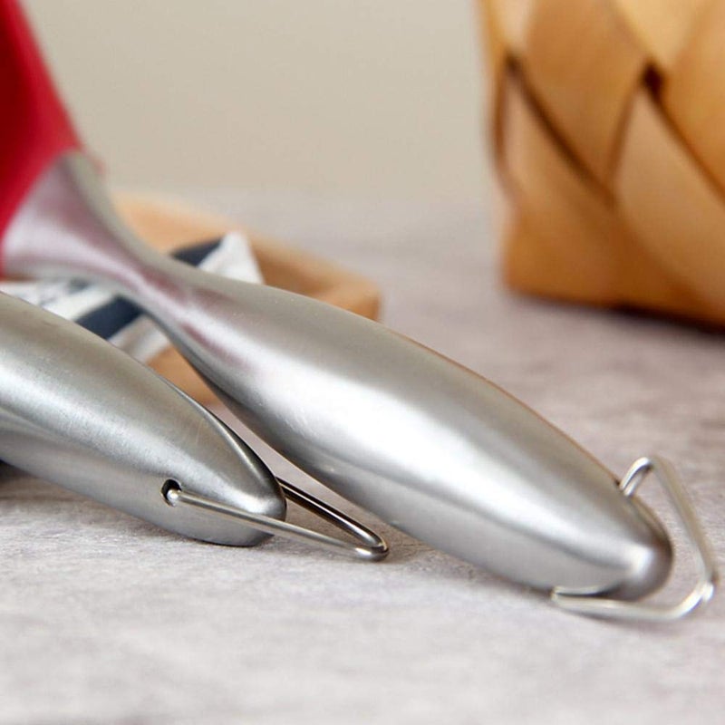 we3 we3 Steelcore BPA Free Nylon Spaghetti Pasta Server with Solid Steel Inner Core Heat Resistant Safe for NonStick Cookware Mix Pack of 2  - Image 5