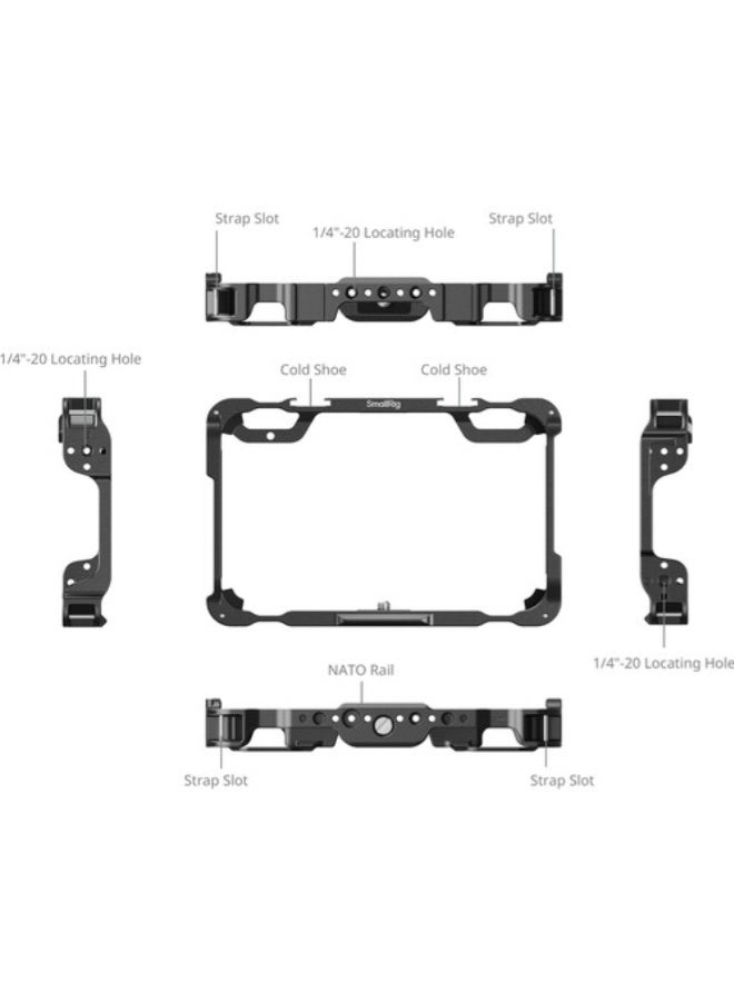 SmallRig Monitor Cage Kit for Atomos Shinobi II - Image 4