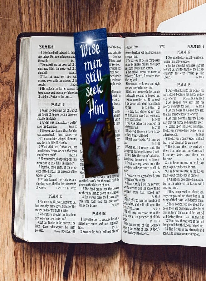 Logos Trading Post Children and Youth Bookmark, Christmas, Wise Men Still Seek Him, Isaiah 9:6, Pack of 25, Handouts for Classroom, Sunday School, and Bible Study - Image 4