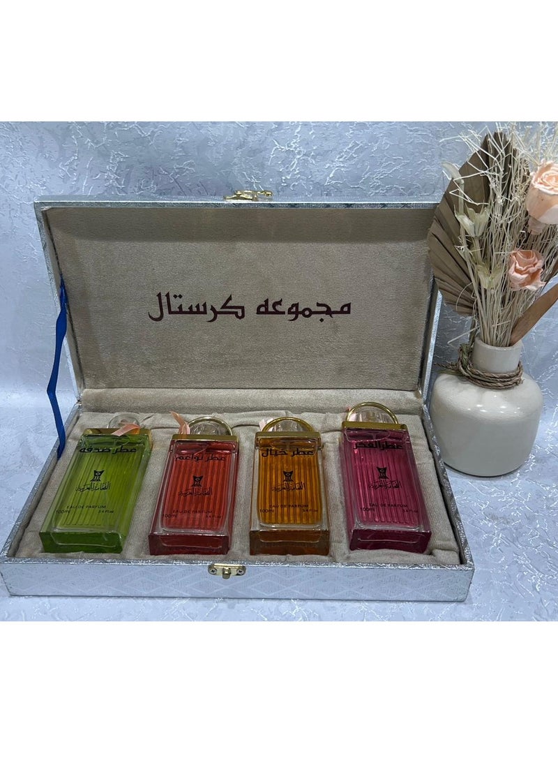 Crystal Perfume Set for Unisex, 4 fragrances - pzsku/ZE0D001CE16C59908F0D6Z/45/_/1709570501/f4a7b4f5-7aac-4609-8497-518a61dd2cbe