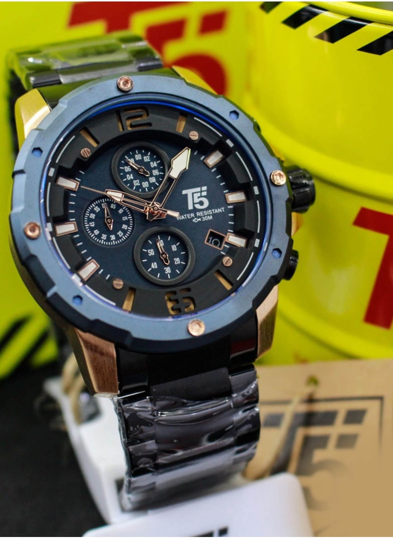 T5 - T5 women’s Chronograph Stainless steel Watch - Image 1
