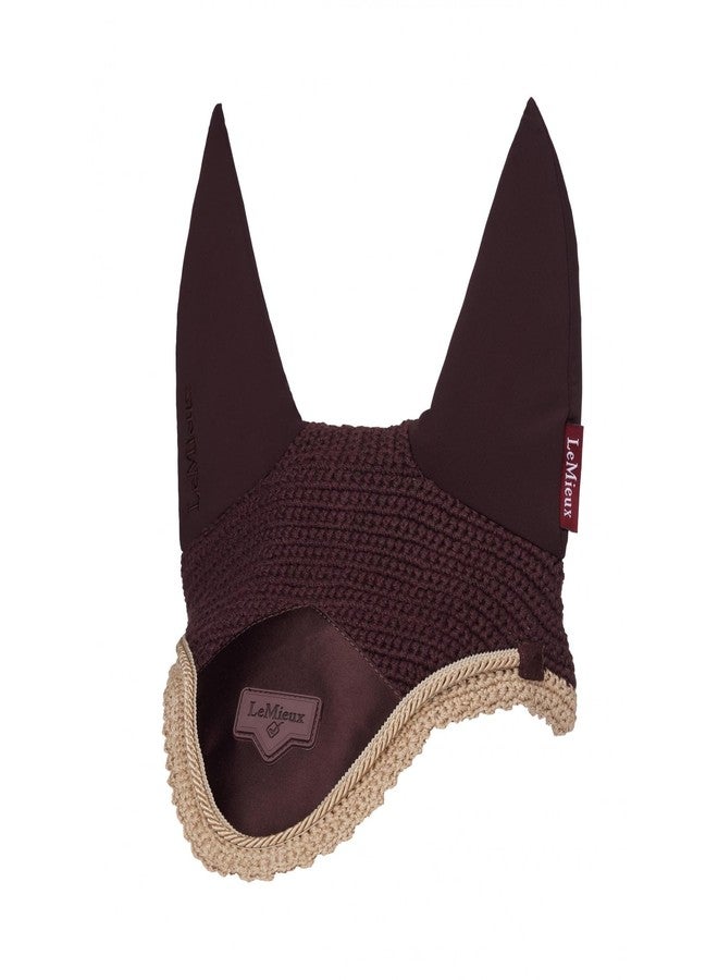 LeMieux Loire Ear Bonnet - Four Way Stretch Ears - Breathable - Damson - Large - Image 1
