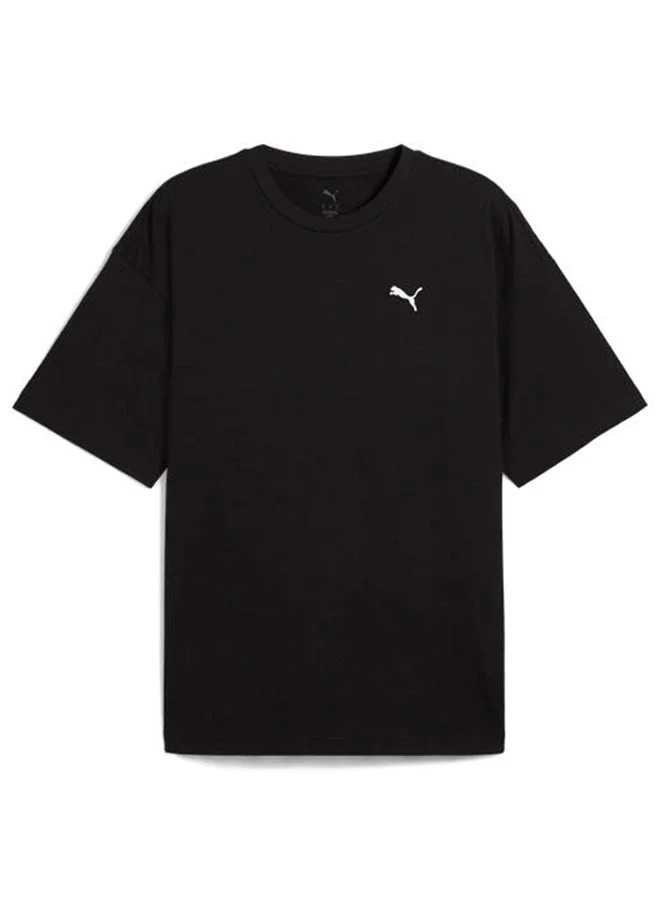PUMA puma black Wardrobe Essential Oversized T-Shirt for Men | Best Price UAE