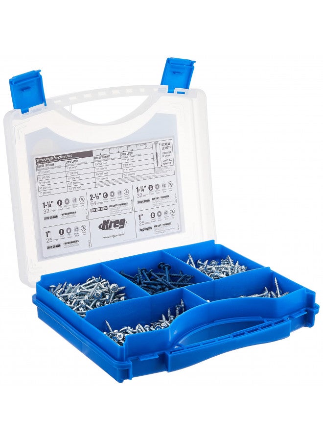 Kreg Kreg SK03 Pocket-Hole Screw Kit in 5 Sizes  - Image 1