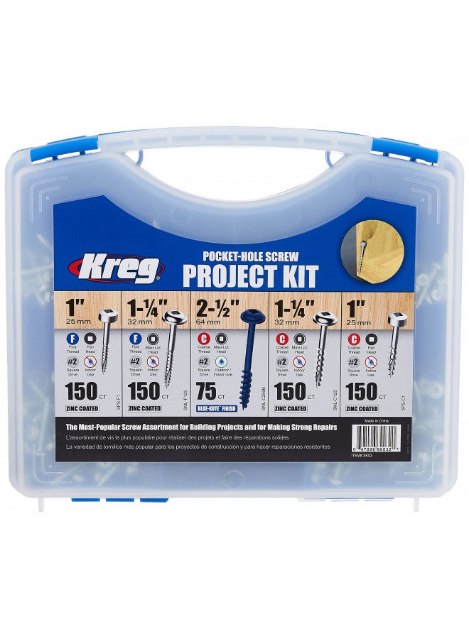 Kreg Kreg SK03 Pocket-Hole Screw Kit in 5 Sizes  - Image 2