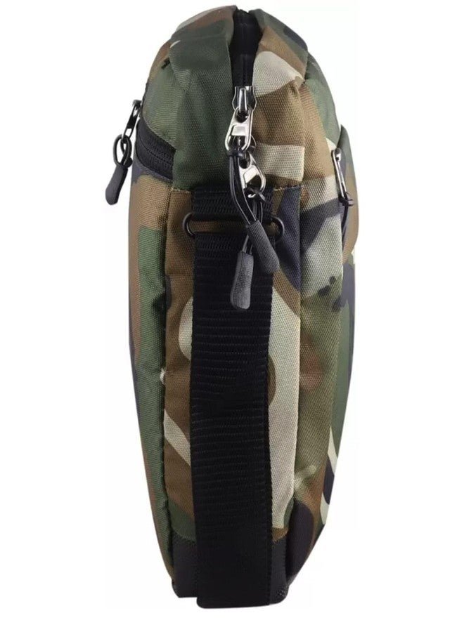 R TOUCH @Fabric Casual Sling Bag for Men & Women (Green) - Image 2