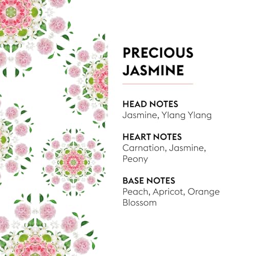Maison Berger Precious Jasmine Lampe Berger Refill, 500 ml (16.9 fl oz), Odor-Neutralizing Home Fragrance Oil, Jasmine Ylang-Ylang Carnation Peony Peach Apricot Orange Blossom, Made in France - Image 2