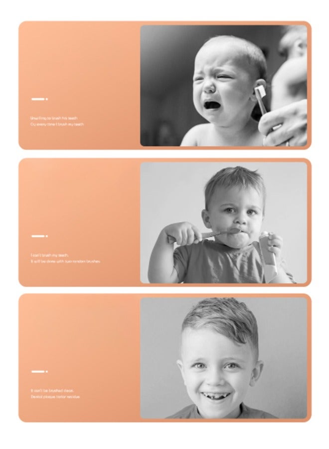 U Shaped Toothbrush For Kids 2-6 Years Old Orange - Image 4