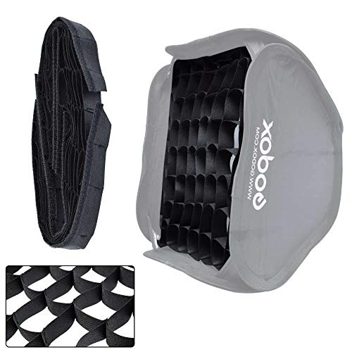 Fotoconic 40x40cm / 15.7x15.7 inches Honeycomb Grid Compatible for Godox Softbox Studio Flash Lighting [Grid Only] - Image 1