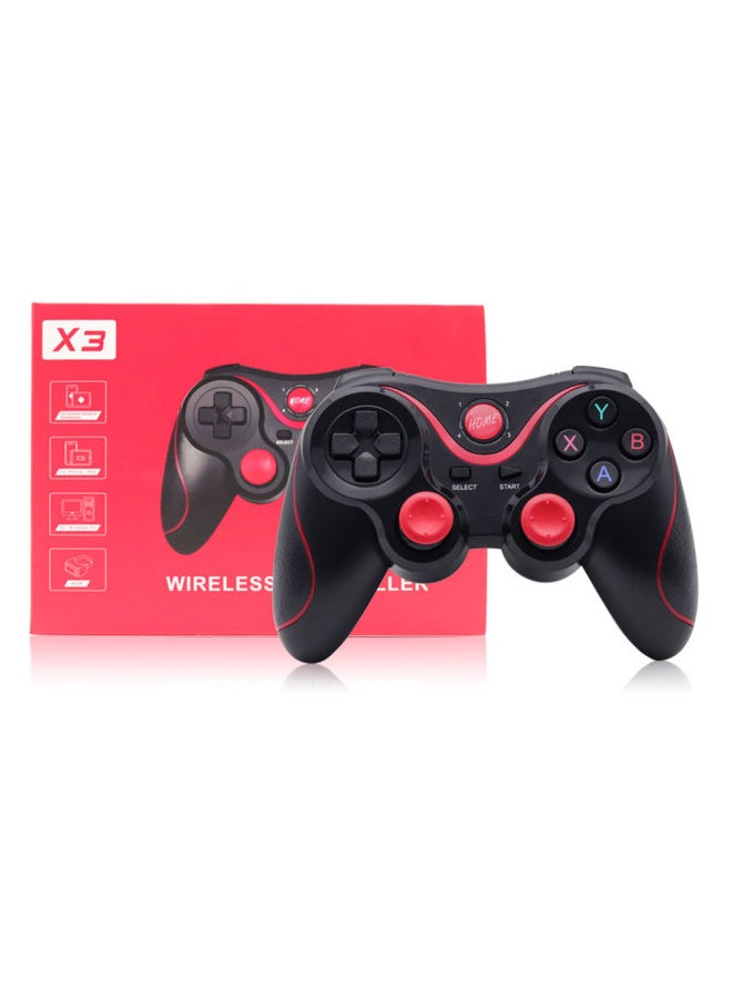 X3 T3 Wireless Bluetooth Game Controller For Android Computer Ps3 Connection Mobile Game Controller Digital Computer Gamepad-Product Color:Black Belt Packaging  - Image 1