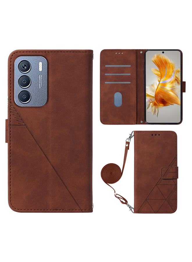 زبون جراب لهاتف Infinix Zero 5G 2023 / T781، جراب هاتف جلدي قابل للطي منقوش ثلاثي الأبعاد - Image 1