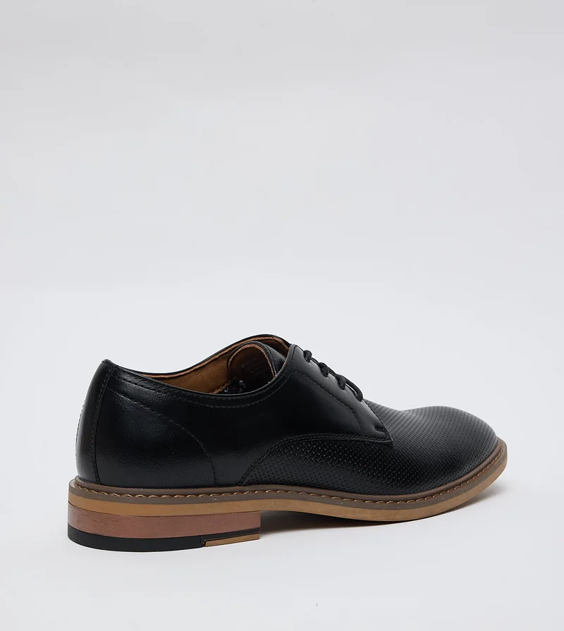 STEVE MADDEN Evester Textured Lace-Up Formal Shoes