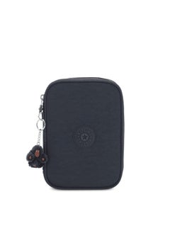 kipling 100 Pens True Blue Tonal Large Pencase  - Image 1