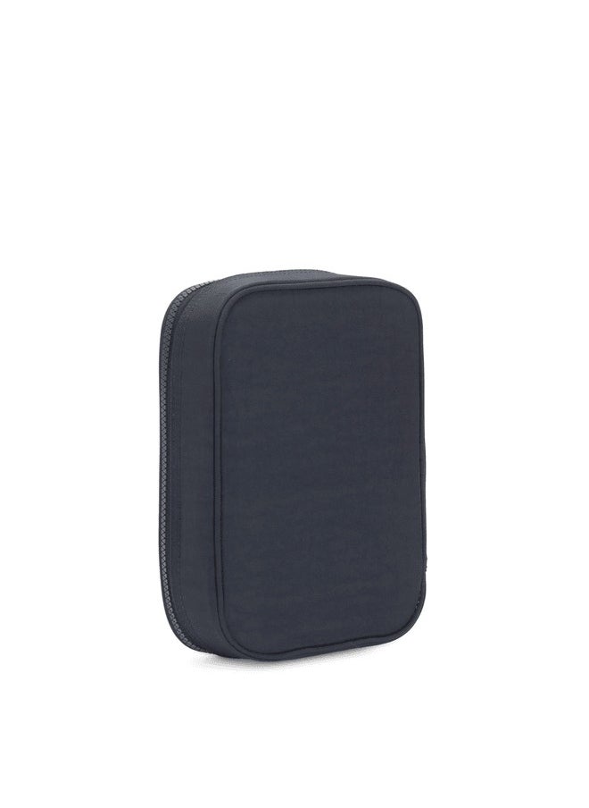 kipling 100 Pens True Blue Tonal Large Pencase  - Image 2
