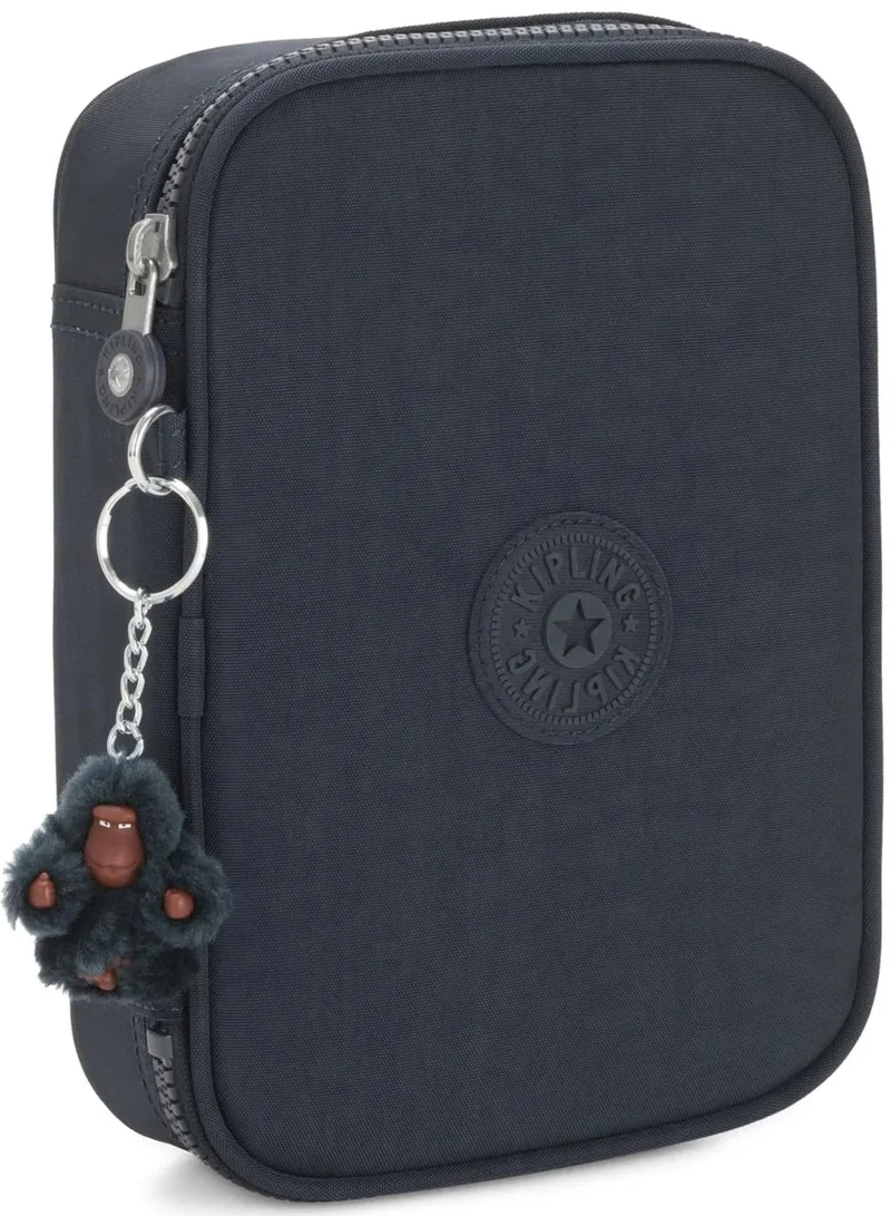 kipling  100 Pens Large Pencase For Kids - True Blue Tonal  | Best Price UAE
