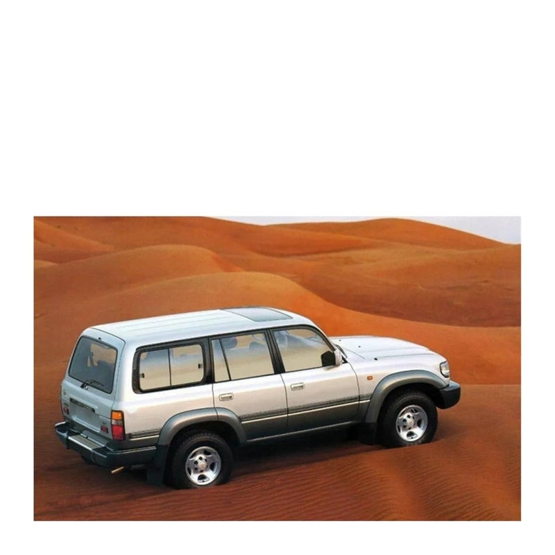 محرك رافع منظم نافذة الطاقة الخلفي الأيمن لتويوتا لاند كروزر LC80 1991-1997 - Image 3