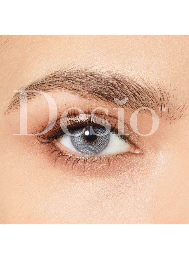 Desio Attitude Colored Contact Lenses - Romantic Blue  - Image 2