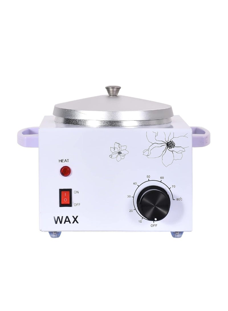Joyeworld Portable Wax Heater, Single-Pot Wax Melting Pot, Painless Hair Removal Waxing Machine, Professional Wax Heater for Men and Women, Equipped with Adjustable Temperature Settings - Image 1