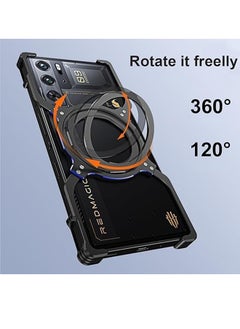 General Luxury Metal Case Compatible with Nubia Red Magic 9 Pro Cases Aluminum Alloy Bumper Cover Can Wireless Charge Funda for Red Magic 9 Pro  - Image 2