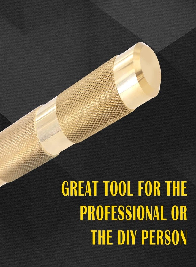 Tektall 5 Brass Drift Punch Set, Hand Tool Punches Tools for Home use 1/4-Inch 3/8-Inch 1/2-Inch 5/8-Inch 3/4-Inch 1/4'' 3/8'' 1/2'' 5/8'' 3/4'' 5 Pc. Replace 67003-MAI 045256670034 - Image 5