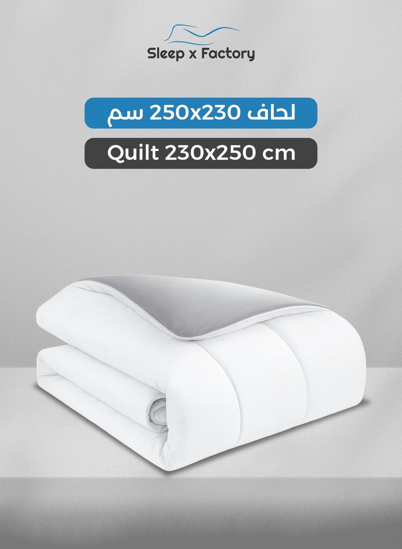 Sleep x Factory Premium Double Sided Comforter Set – Ultra Soft Microfiber – 6 PCS - 200×200 cm - Image 4