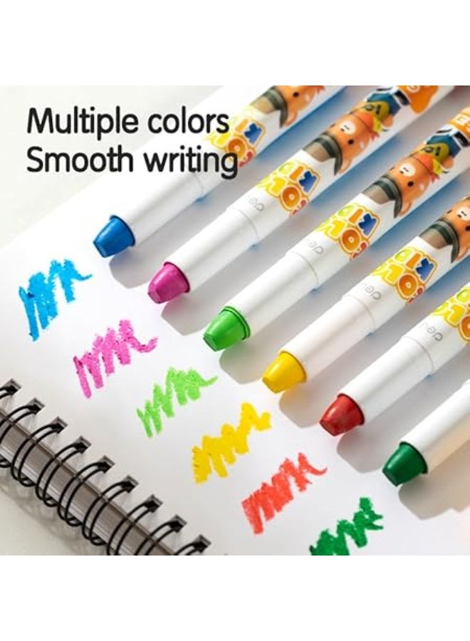 Deli C211-12- Gel Crayon 12pc Pack - Image 2