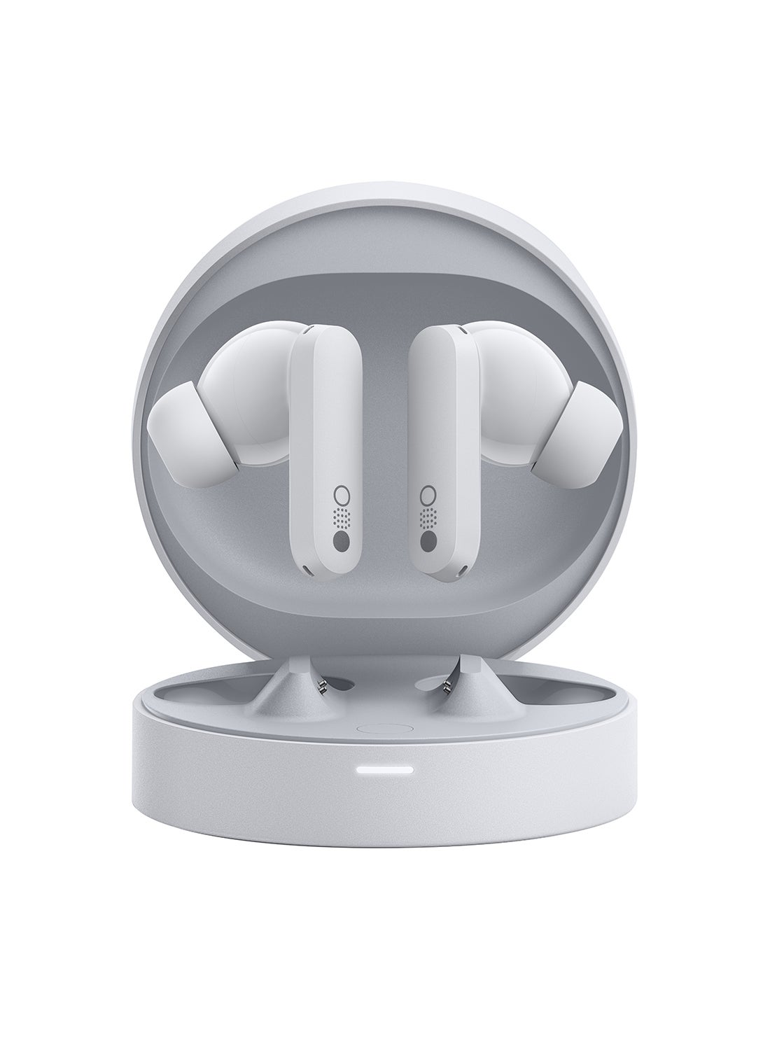 Buds Pro Wirelesss Earphones with 45 dB ANC, Ultra Bass Technology, Custom Dynamic Bass, IP54 Dust and Water Resistance, 6 HD Mics and Up to 39 Hours of Battery Light Grey