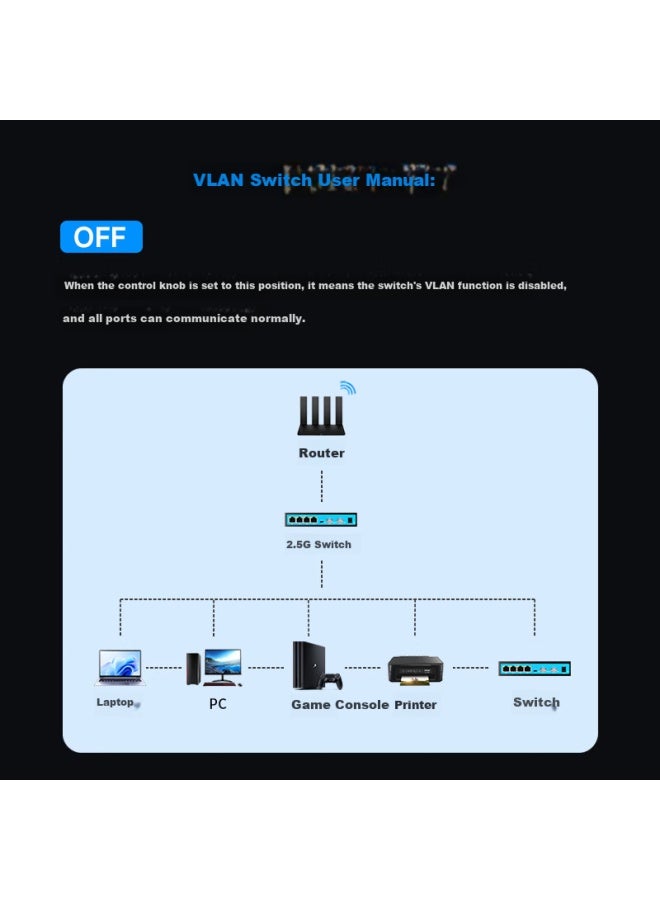wopu Wopool 2.5g Poe Switch 4 Ethernet Ports 2.5g+10g 10g Optical Port Vlan Link Aggregation 10g Poe Splitter For Surveillance Cameras Djh402f - Image 3