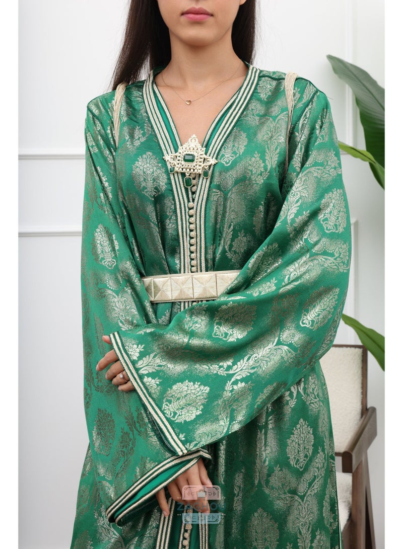 ZAGHOU MILA TWO-PIECE KAFTAN - Image 4