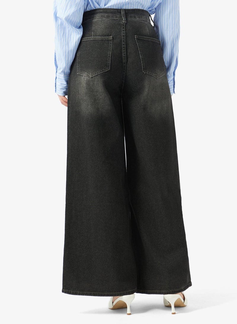 Ginger High Rise Straight Fit Jeans - Image 4