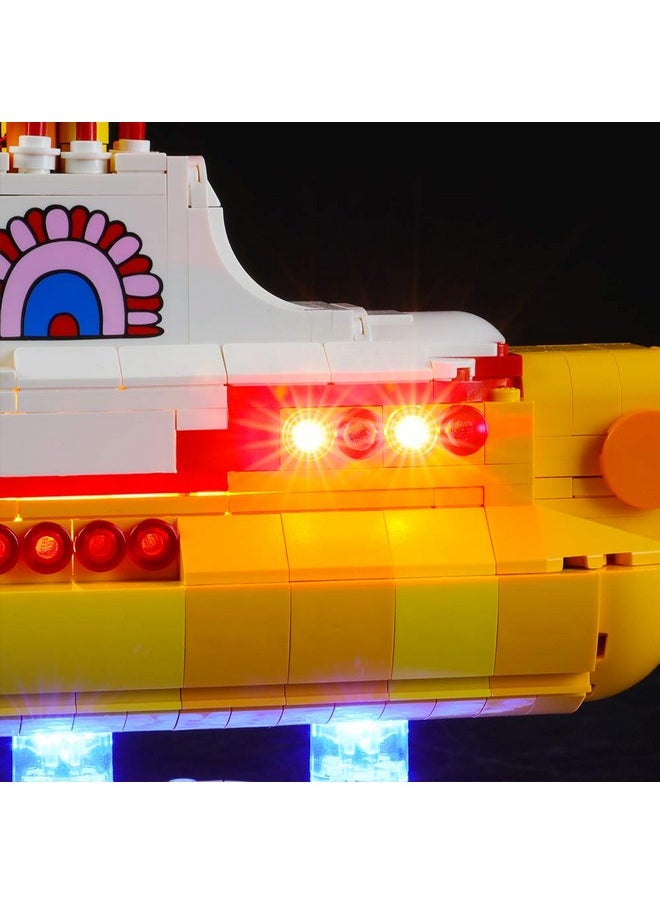 BRIKSMAX BRIKSMAX Led Lighting Kit for Yellow Submarine - Compatible with Lego 21306 Building Blocks Model- Not Include The Lego Set  - Image 5
