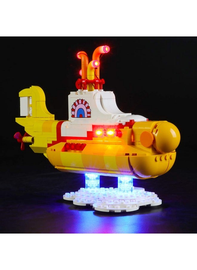 BRIKSMAX BRIKSMAX Led Lighting Kit for Yellow Submarine - Compatible with Lego 21306 Building Blocks Model- Not Include The Lego Set  - Image 1