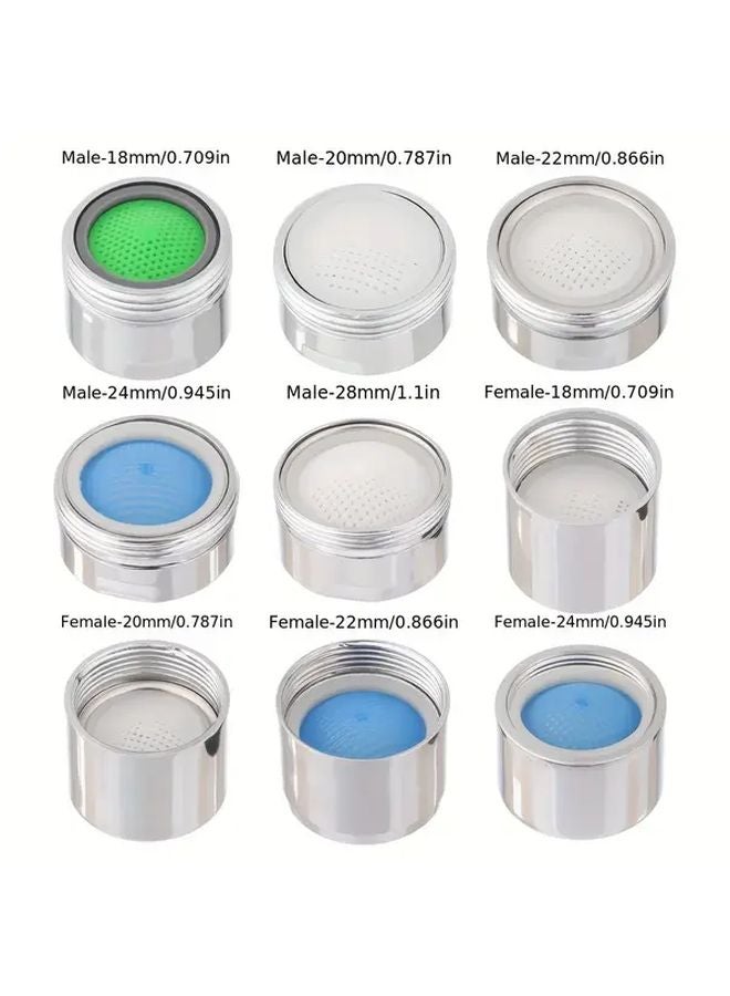 Female 20mm Water Saving Tap Aerator With 3 Modes 360 Coverage Easy Installation - Image 5
