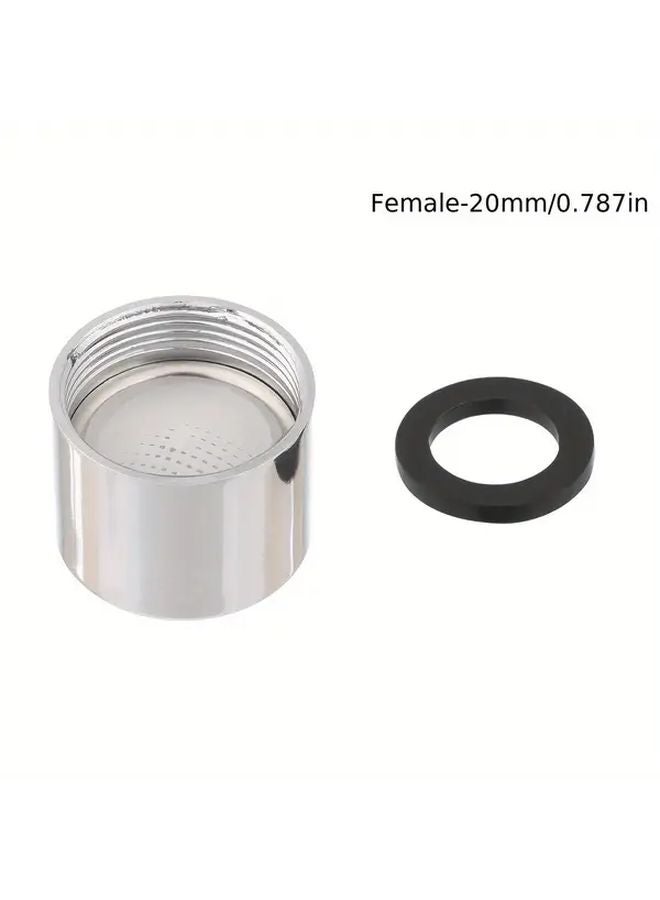 Female 20mm Water Saving Tap Aerator With 3 Modes 360 Coverage Easy Installation - Image 1