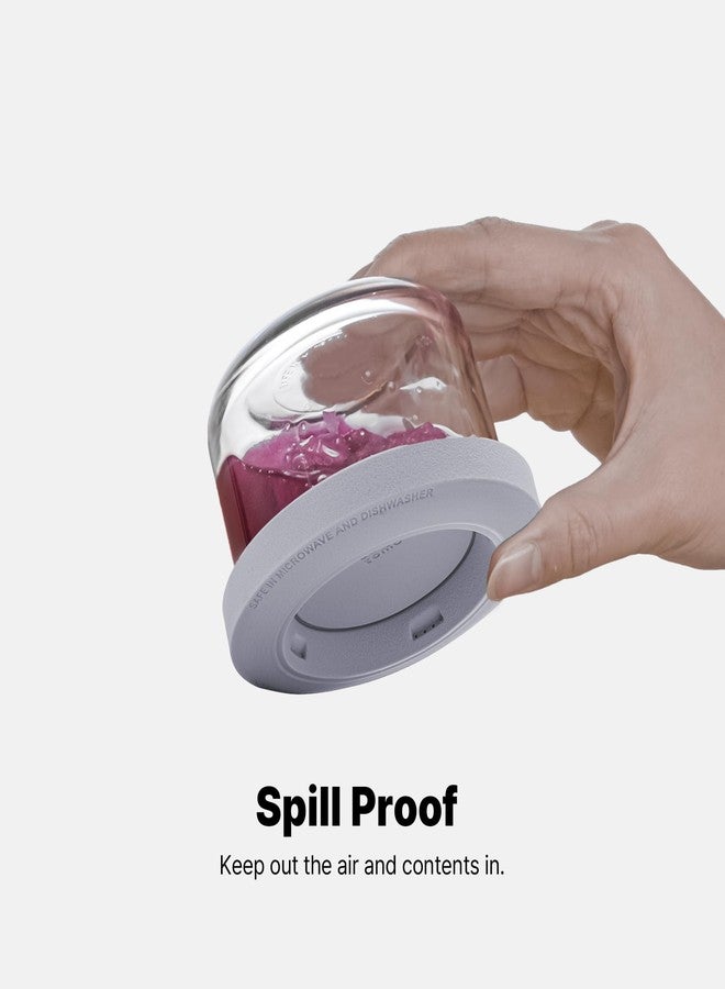 Comotomo 'Smart Vent' Food Container, Gray, Set of 3 - Image 5